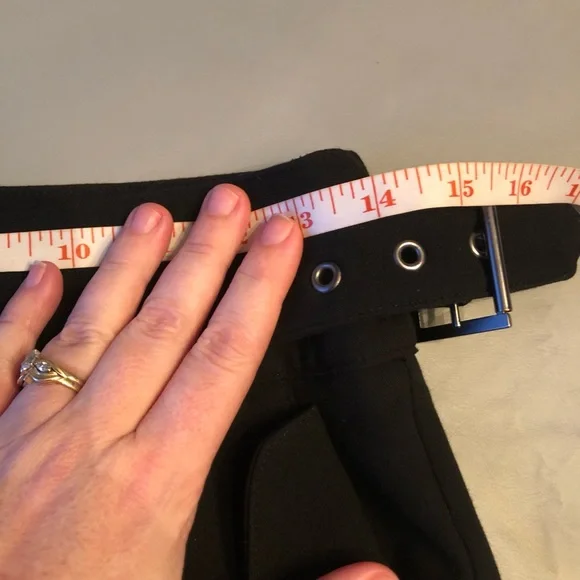 VERONICA BEARD Jaina Pants Black Crop Trousers size 2 small - Picture 6 of 10